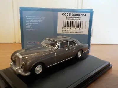 Bentley Continental Fastback Gunmetal Oxford 1/76  • $18.53