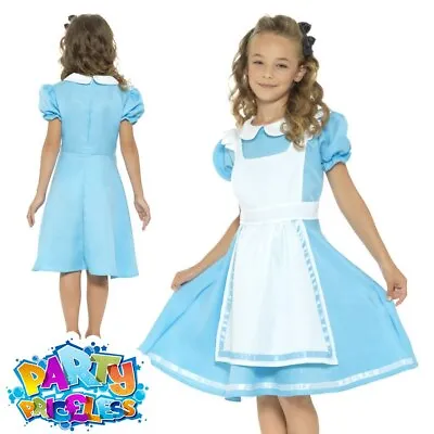 £17.99 • Buy Child Alice Costume Wonderland Princess Girls Book Week Day Fancy Dress 