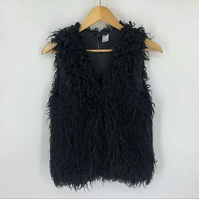 H&M Divideo Black Vest Size 6 • $10