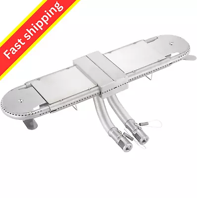  Universal BBQ Adjustable Bar Burner | Fits Brinkmann & Other Gas Grills | Exten • $53.49