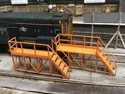 Portable Locomotive Access Platform For O Gauge Model Railway 1:43 Lx446-o • £14.58