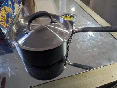 £35.05 • Buy Circulon Commercial Anodized 3 Quart 2.8 L Sauce Pan W/ Lid Meyer Excellent Cond