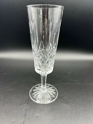 Miller Rogaska Hamilton Pattern Crystal Champagne Flute 7 1/2  Tall 2 3/8  Dia • $12.99