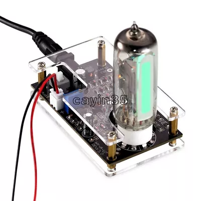 Magic Eye 6E2 EM87 Preamp Tube Audio Level Indicator VU Meter Driver Board +Case • $18.38