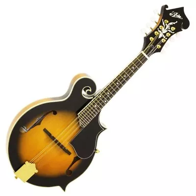 ARIA Slat Mandolin F Type Sunburst Color AM-40 W/ Hard Case New From Japan  • $520.64