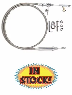 $117.95 • Buy Lokar KD-2350TP - GM TH-350 Tune-Port Trans Kickdown Cable - Braided Stainless