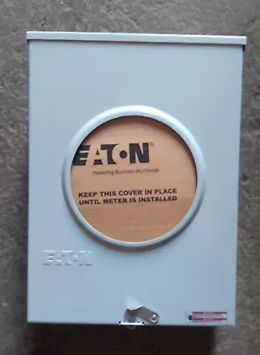 200 Amp Meter Base Socket OH/UG Ringless Bypass Horn Eaton UHTRS213CE • $110