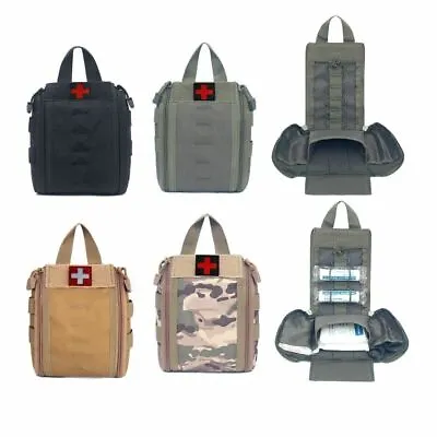 Tactical First Aid Kits Medical Utility Pouch Molle EMT Quick Release Pouch Kits • $12.99