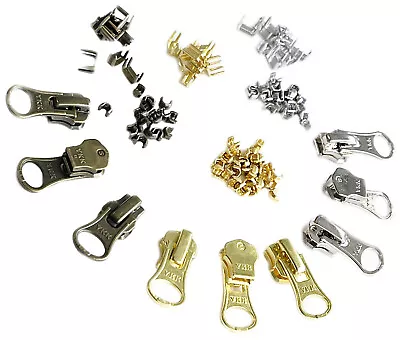 YKK Zipper Repair Kit #5 Slider (DA8LH) Automatic Lock Pull Jacket Pouch Slider • $2.25