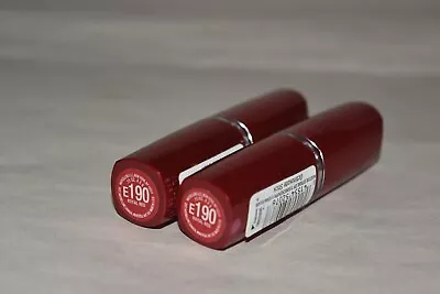 2X MAYBELLINE Moisture Extreme Lipstick ~ 190 Royal Red • $14.99