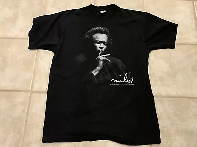 Vintage 1992 Rare Miles Davis Tour Shirt Tee XL Promo Jazz Rap Rare Funkadelic • $149.95