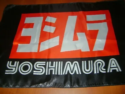 Yoshimura 20x30  Flag Banner Show Garage Racing Shop Deco Race Motorcycle Yoshi • $15.99