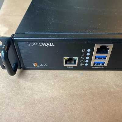 SonicWall NSa 2700 Firewall Appliance - Transfer Ready! • $1595