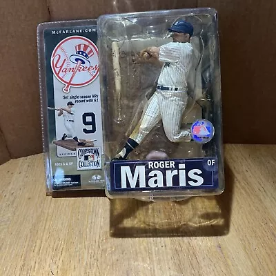 Roger Maris McFarlane Series 4 Cooperstown Collection New York YANKEES MLB NIB • $15