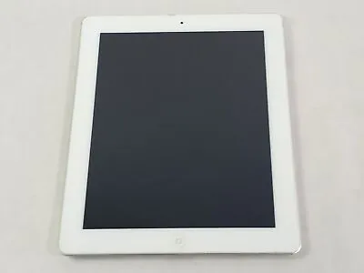 Apple IPad 2 A1395 16 GB IOS 9 White WiFi Only Tablet K4 • $19.99