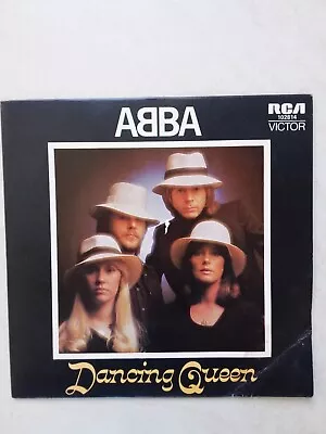 7  Vinyl 45 Record By ABBA -DANCING QUEEN/THATS ME- Spec. Sleeve- G C. FREE POST • $13.90
