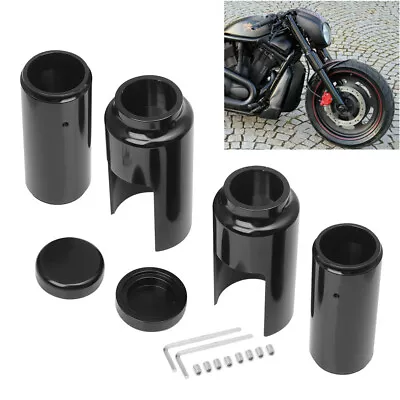 Upper Lower Front Fork Cover Tube For Harley V-Rod Vrod Night Rod Special 07-11 • $129.99