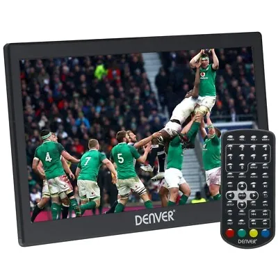 £104.99 • Buy Portable TV Freeview HDMI 10 Inch Mains, 12v & Built In Battery  Denver LED-1032