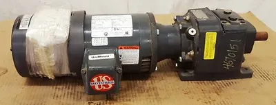 Us Electrical Motor U12s2acr F046 1/2 Hp  Speed Reducer Cbn3122sb38u56c • $575