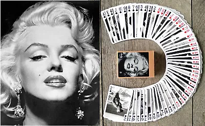 Playing Cards (Poker Deck 54 Cards) Young Marilyn Monroe Vintage Photos 102 • $12.99