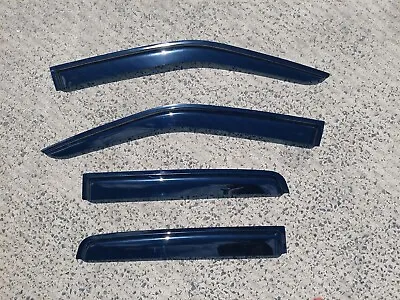 $55.90 • Buy Premium Weathershields Tinted Window Visors For SsangYong Musso 2018 - 2023