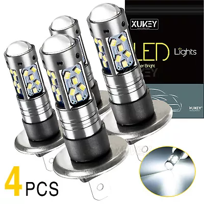 Projector Lens H1 LED Headlight Bulb Conversion High Low Beam Lamp Super White 4 • $17.28