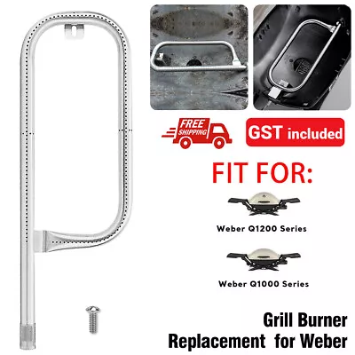 Grill Burner Tube Replacement 60040 69957 For Weber Q100 Q120 Q1000 Q1200 Baby Q • $27.63