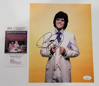 DONNY OSMOND Signed 8x10 Photo-DONNY & MARIE OSMOND-MUSIC ICON-JSA Certified • $62.99