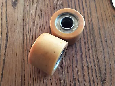 Vintage Speed Roller Skate Wheels Aluminum Hub skateboard  • $22