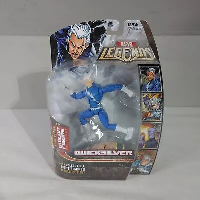 Marvel Legend Quicksilver Action Figure Blob Series BAF 2006 Hasbro Blue Variant • $29.99