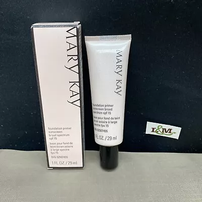 Mary Kay Foundation Primer Sunscreen Broad Spectrum SPF 15-NIB • $18.50