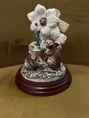 £59 • Buy BORDER FINE ARTS, GARDEN GUESTS, MICE, 1997, BO199,Original, Very Rare, A. WALL.