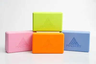 Yoga Block 1 Or 2 Blocks Premium High Density Lightweight & Firm 50% Off 2nd  • £6.50