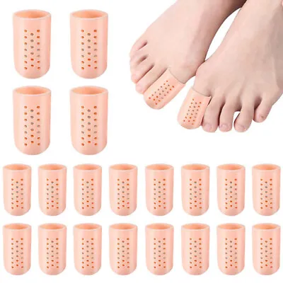 20pcs Gel Big Toe Caps Soft Silicone Toe Covers Breathable Washable Big XiiBt • $14.29