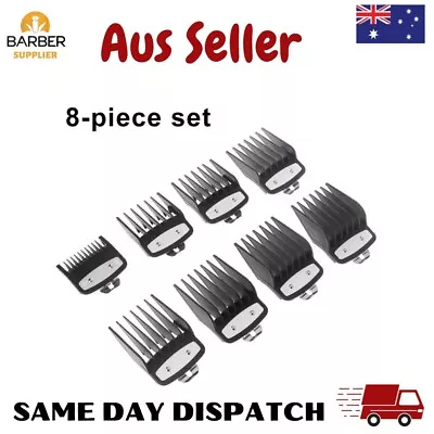 8PCS Clipper Guard Set Compatible For Wahl Clippers Attachment Combs For Barber • $22.90