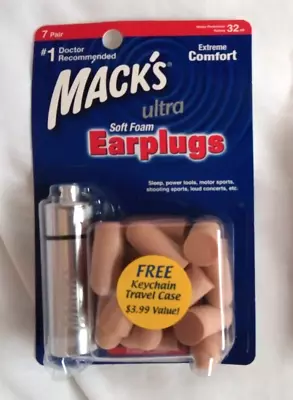 Mack's Ultra Earplugs + Travel Case • £10