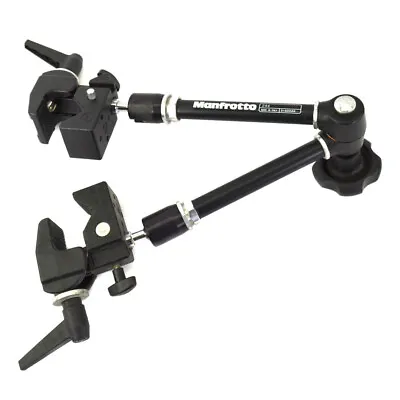 Manfrotto 244 Photo Variable Friction Arm W/ (2) Clamps - Black • $149.99