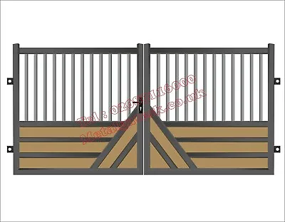 £599.99 • Buy Driveway Gates/composite Gate / Wood Gate/ Metal Gate/bi Fold Gates/sliding Gate