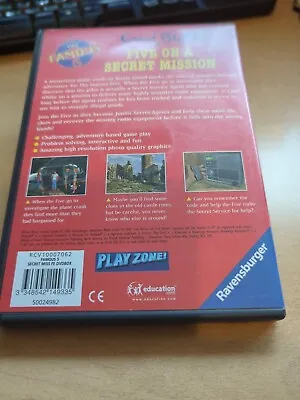 Five On A Secret Mission- Enid Blyton:PC CD ROM Game Famous Five Series Windows  • £6