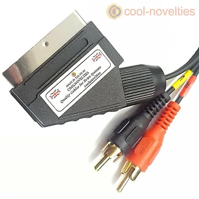 Nintendo Entertainment System (nes) Av Scart Video Lead / Cable • £6.98