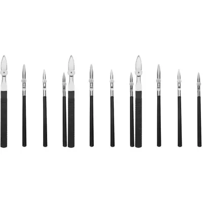  12 Pcs Duck Pen Iron Airbrush Makeup Kit Convenient Draw Ruling For Artists • £23.85