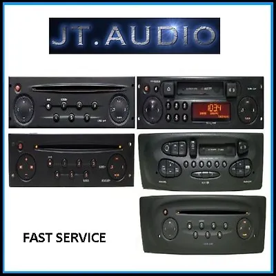 Renault Car Radio Stereo Code Decode Recode Service Clio Megane Scenic Etc Quick • £1.04