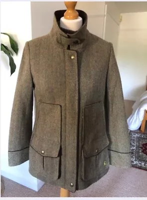 £130 • Buy  Joules Wool Field Coat. Grentwood Tweed. Size 12.New. Perfect!