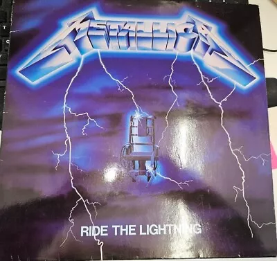 METALLICA Ride The Lightning VYNIL CG H47 • £26