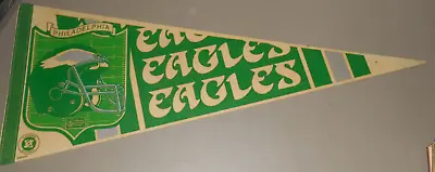 Philadelphia Eagles Throwback Vintage Retro Pennant Flag • $15