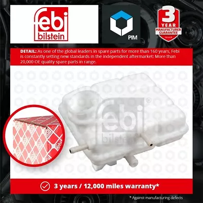 Coolant Expansion Tank Fits DAEWOO MATIZ 8 05 To 10 F8CV 96467424 96591467 Febi • $26.86