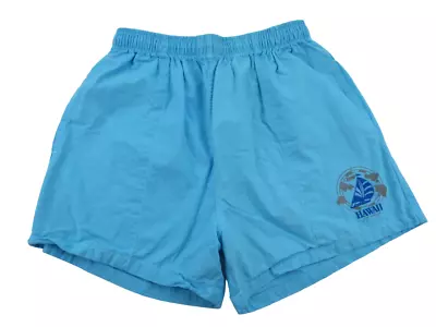 Vintage Hawaii Heavyweight Sweat Shorts Size Medium Large Athletic Gym Running • $41.97