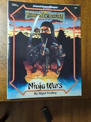 AD&D 2E Forgotten Realms: Oriental Adventures: Ninja Wars - TSR 9307 • $60