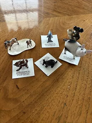 Hagen Renaker Porcelain Miniature Figurines Lot • $20