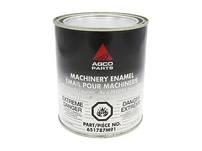 AGCO Paint Machinery Enamel Quarts Protects Against Rust Massey Ferguson Paint • $52.75